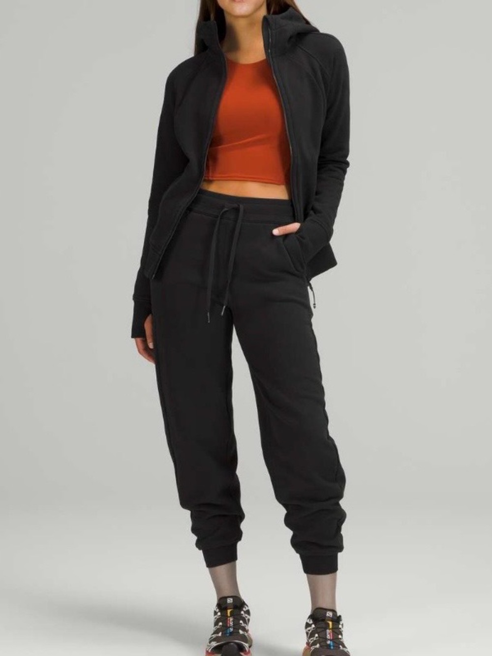 Lululemon Scuba Relaxed High-Rise Jogger Black Size 4